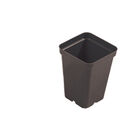 Polypro 2.5" Insert Pots &ndash; Black, 8 Count Plastic Pots