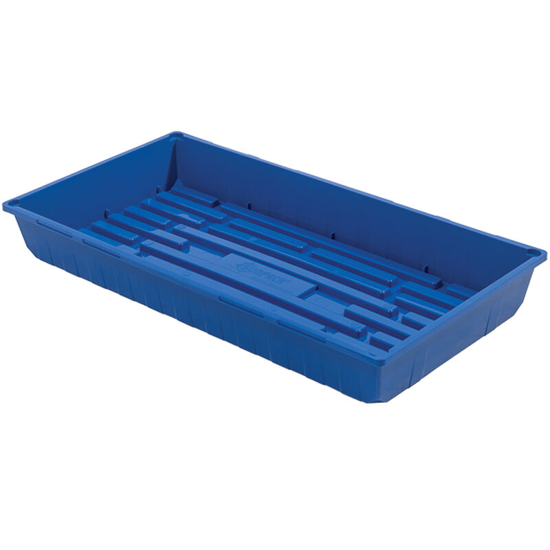 Polypro Endurance Deep Tray (No Holes), Blue &ndash; 24 Count Support Trays