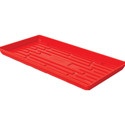 Polypro Shallow Tray (With Holes), Red &ndash; 4 Count Support Trays