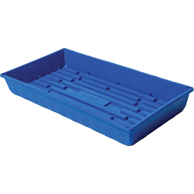 Polypro Endurance Deep Tray (No Holes), Blue &ndash; 4 Count Support Trays