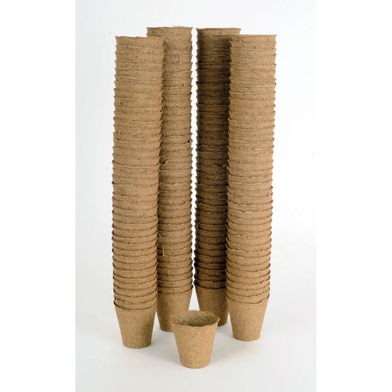 2 1/3" Round Fertil Pots &ndash; 160 Count Biodegradable Pots
