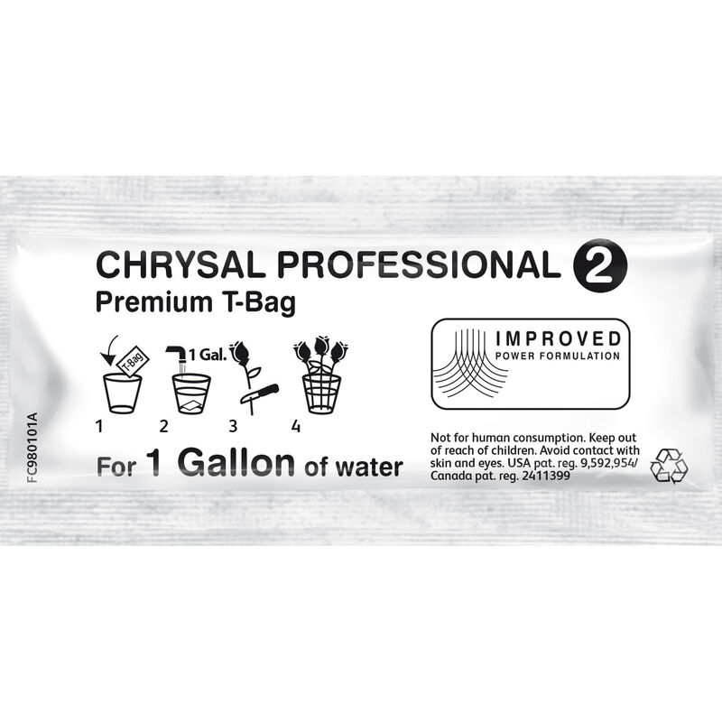 Chrysal Professional 2 Transport & Display T-Bags &ndash; 320 Count Flower Post-Harvest