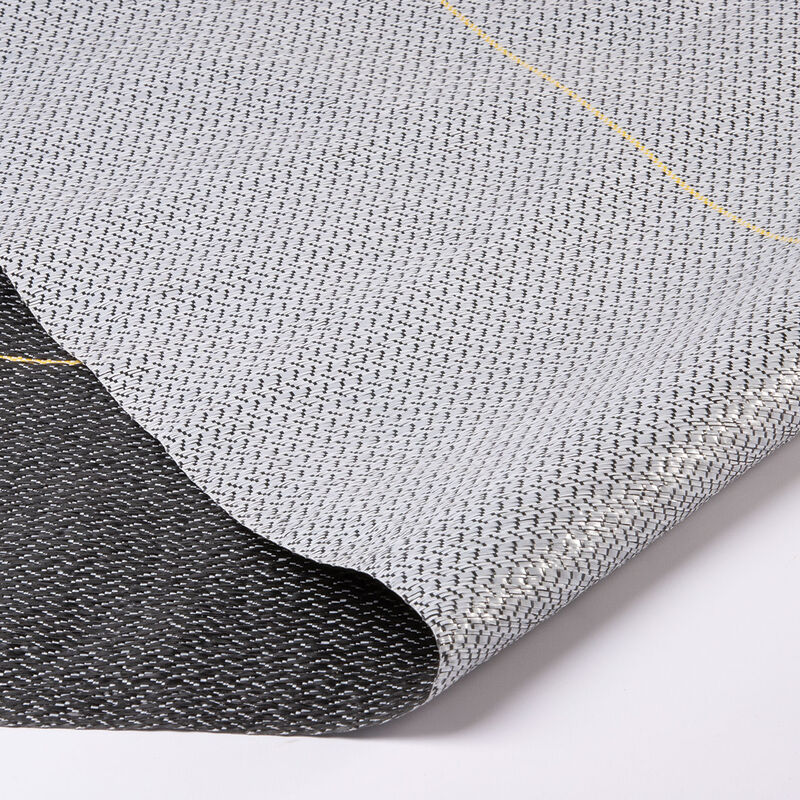 Reflective White/Black Ground Cover &ndash; 3' x 300' Fabric Mulch