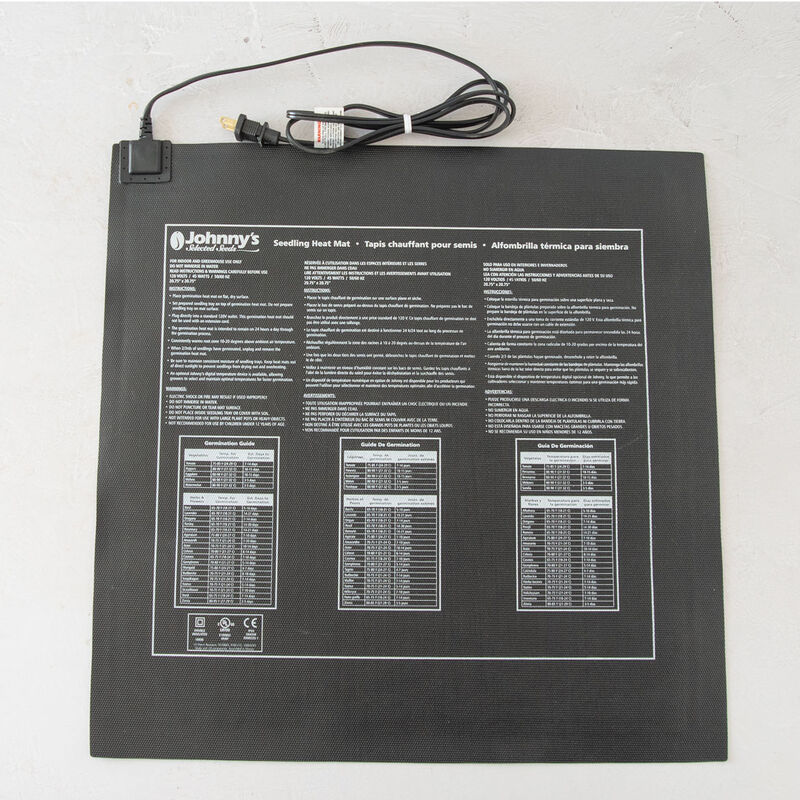 Johnny's Seedling Heat Mat &ndash; 20.75" x 20.75" Seedling Heat Mats
