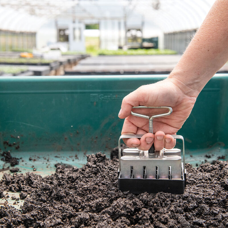 20-Cell Handheld Soil Blocker Soil Blocking