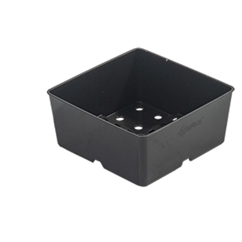 Polypro 5x5 Insert Pots &ndash; Black, 8 Count Plastic Pots