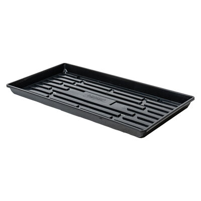 Polypro Shallow Tray (With Holes), Black &ndash; 24 Count Support Trays