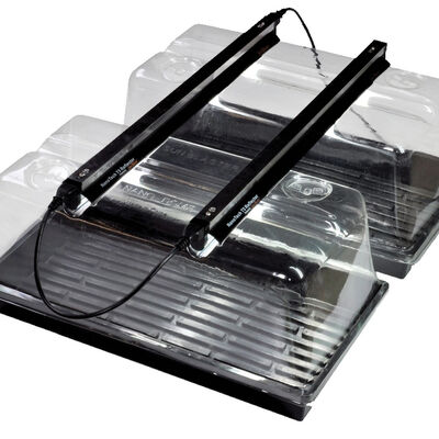 NanoDome &ndash; 5 Count Grow Lights and Carts