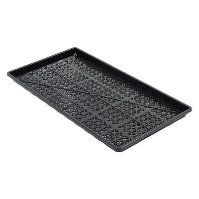 Polypro Mesh Shallow Tray, Black &ndash; 4 Count Support Trays