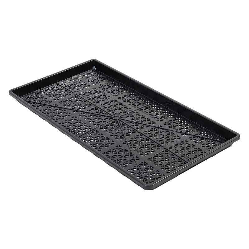 Polypro Mesh Shallow Tray, Black &ndash; 4 Count Support Trays
