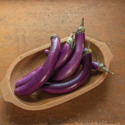Violet Delite Asian Eggplants