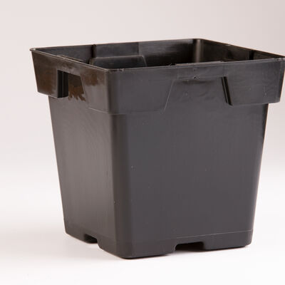 Jumbo Square Plastic Pots &ndash; 200 Count Plastic Pots