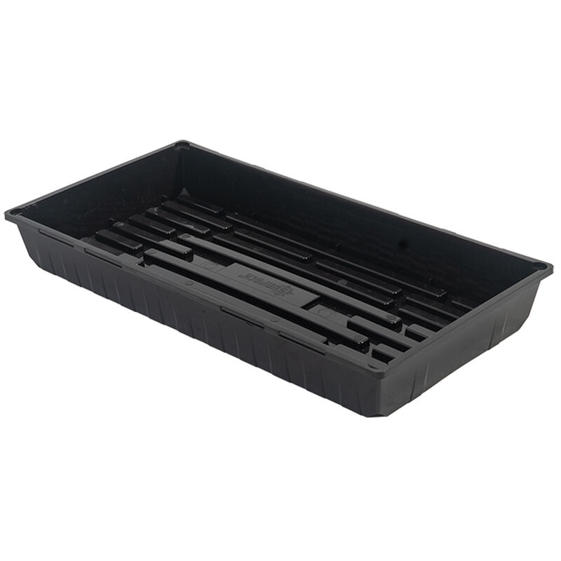 Polypro Endurance Deep Tray (No Holes), Black &ndash; 24 Count Support Trays