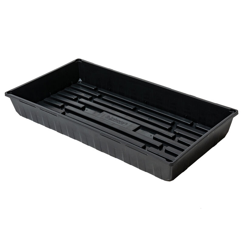 Polypro Endurance Deep Tray (No Holes), Black &ndash; 4 Count Support Trays