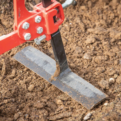 Dual-Beveled Collinear Hoe Blade &ndash; 10" Terrateck Wheel Hoes