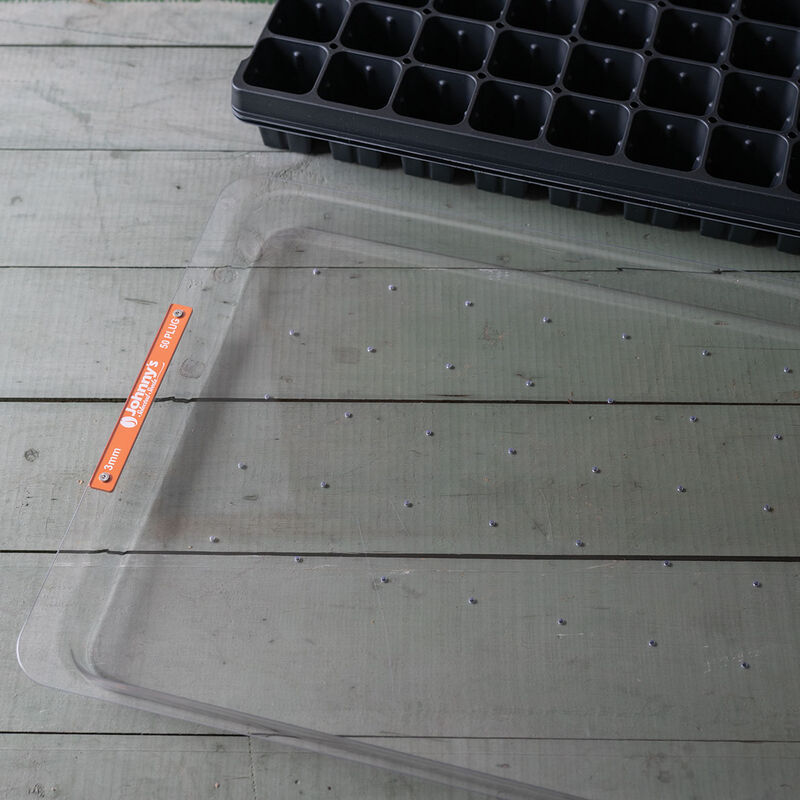 50-Hole Tray for Plug Trays &ndash; 3 mm Holes Drop Seeders