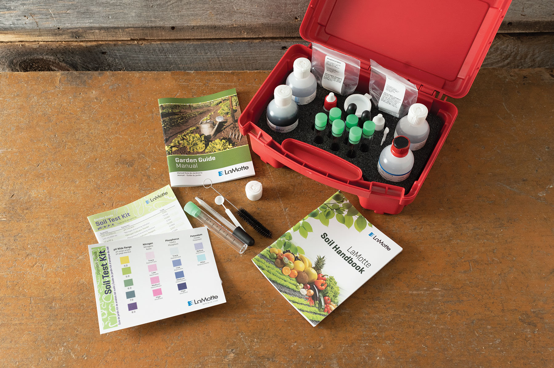 LaMotte's Gardener's Soil Test Kit Test & Measuring Equipment