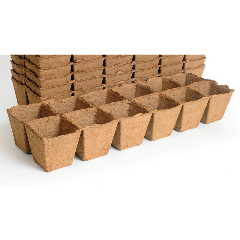 12 Cell Fertil Pots Strip &ndash; 64 Count Biodegradable Pots