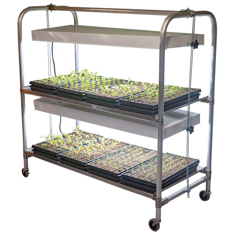 Johnny's Commercial LED Light Cart &ndash; 8 Trays LED