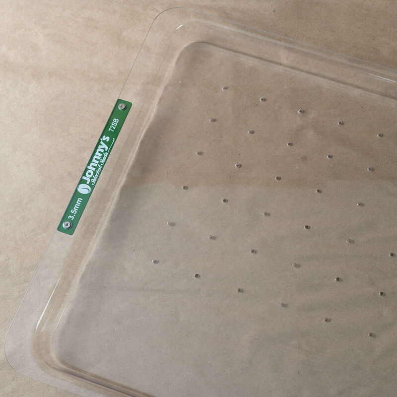 72-Hole Tray for Soil Blocks &ndash; 3.5 mm Holes Drop Seeders