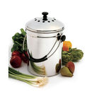 Stainless-Steel &ndash; 4 Qt. Compost Bins & Accessories