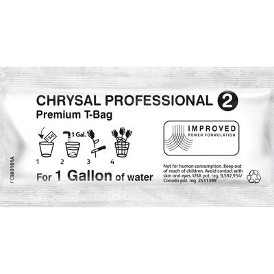 Chrysal Professional 2 Transport & Display T-Bags &ndash; 50 Count Flower Post-Harvest