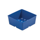 Polypro 5x5 Insert Pots &ndash; Blue, 8 Count Plastic Pots