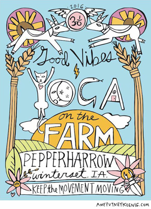 Yoga on the Farm - Pepper Harrow Farm