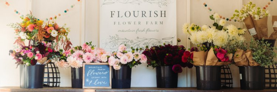 flowers at farmstand flowers in farmstand