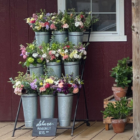 roadside flower stand