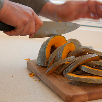 Slicing the Kabocha Slicing the Kabocha
